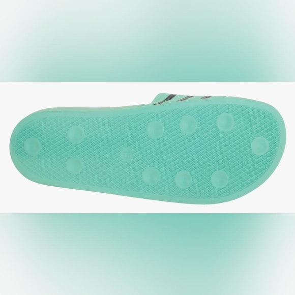 Adidas Men's Originals Adilette Slide Sandals with Black Stripes, Size 10 New - Picture 5 of 7